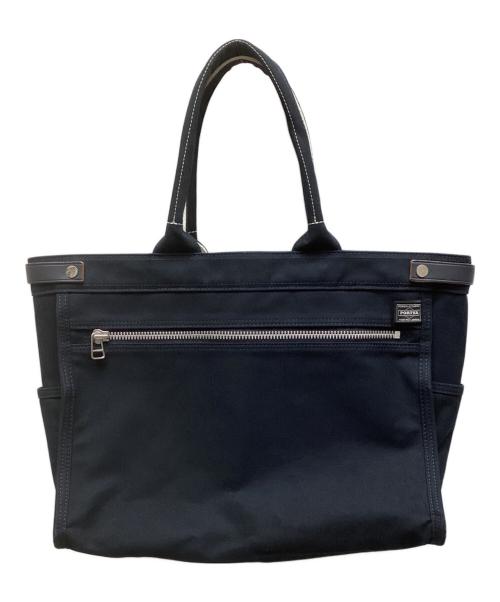 PORTER GIRL（ポーターガール）PORTER GIRL (ポーターガール) トートバッグ ネイビーの古着・服飾アイテム