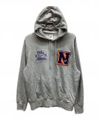 NIKEナイキ）の古着「パーカー」｜ライトグレー