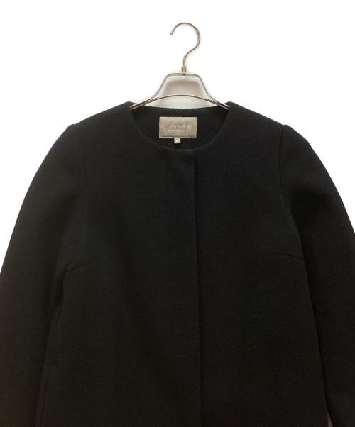 a day in the life（ア デイ イン ザ ライフ）a day in the life (ア デイ イン ザ ライフ) ノーカラーコート ブラック サイズ:40の古着・服飾アイテム