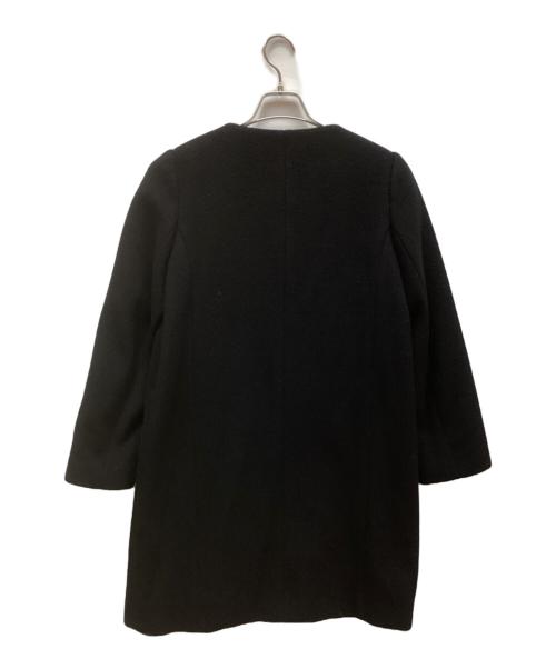 a day in the life（ア デイ イン ザ ライフ）a day in the life (ア デイ イン ザ ライフ) ノーカラーコート ブラック サイズ:40の古着・服飾アイテム