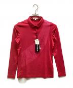 Calvin Kleinカルバンクライン）の古着「長袖ポロシャツ」｜ショッキングピンク
