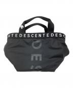 DESCENTEデサント）の古着「ラウンドバッグ」｜ブラック
