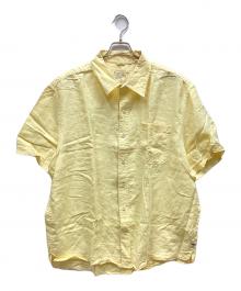 Timberland（ティンバーランド）の古着「半袖シャツ」｜イエロー