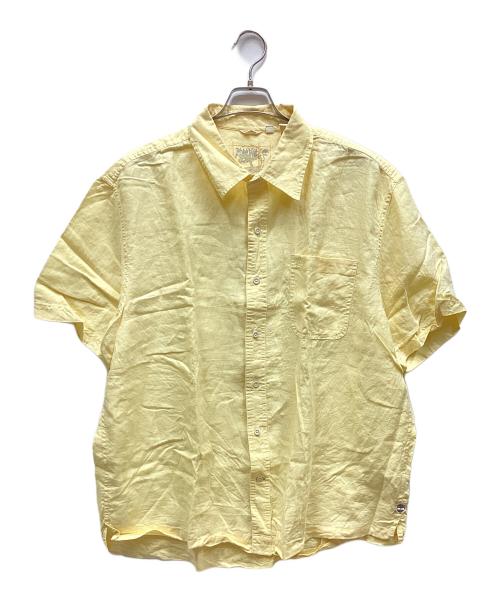 Timberland（ティンバーランド）Timberland (ティンバーランド) 半袖シャツ イエロー サイズ:XXLの古着・服飾アイテム