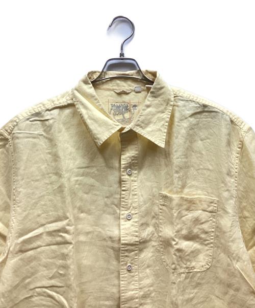 Timberland（ティンバーランド）Timberland (ティンバーランド) 半袖シャツ イエロー サイズ:XXLの古着・服飾アイテム