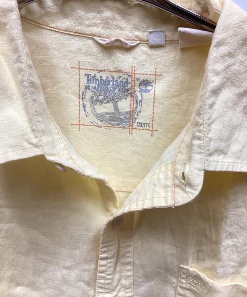Timberland（ティンバーランド）Timberland (ティンバーランド) 半袖シャツ イエロー サイズ:XXLの古着・服飾アイテム