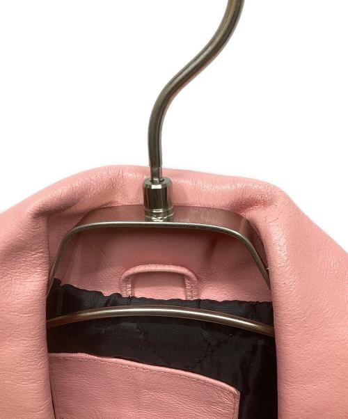 echtes leder（エヒテス レーダァ）echtes leder (エヒテス レーダァ) ライダースジャケット ピンク サイズ:XSの古着・服飾アイテム