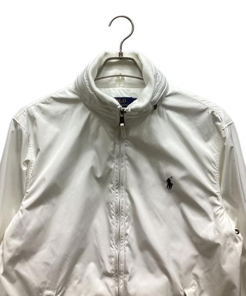 POLO RALPH LAUREN（ポロ・ラルフローレン）POLO RALPH LAUREN (ポロ・ラルフローレン) ジップアップジャケット ホワイト サイズ:Sの古着・服飾アイテム