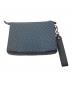 MICHAEL KORS (マイケル・コース) クラッチバッグ ネイビー×グレー：7000円