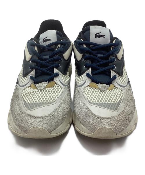 LACOSTE（ラコステ）LACOSTE (ラコステ) スニーカー ホワイト×ブラック サイズ:UK7.5の古着・服飾アイテム