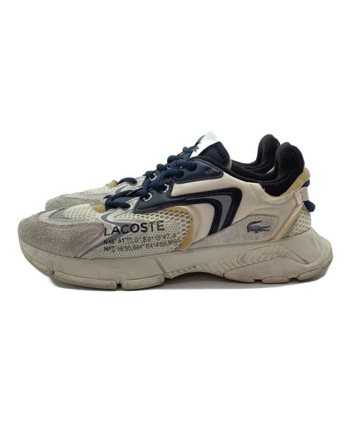 LACOSTE（ラコステ）LACOSTE (ラコステ) スニーカー ホワイト×ブラック サイズ:UK7.5の古着・服飾アイテム