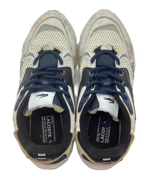 LACOSTE（ラコステ）LACOSTE (ラコステ) スニーカー ホワイト×ブラック サイズ:UK7.5の古着・服飾アイテム