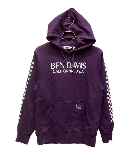BEN DAVIS（ベンデイビス）BEN DAVIS (ベンデイビス) パーカー パープル サイズ:Mの古着・服飾アイテム