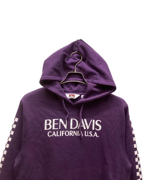 BEN DAVIS（ベンデイビス）BEN DAVIS (ベンデイビス) パーカー パープル サイズ:Mの古着・服飾アイテム