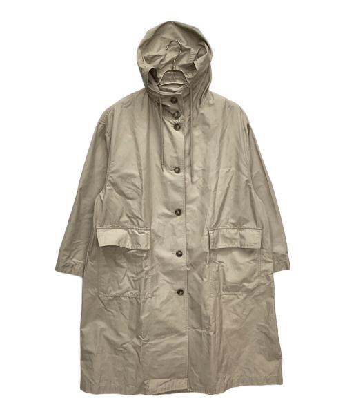ZARA（ザラ）ZARA (ザラ) フーデッドコート グレージュ サイズ:Lの古着・服飾アイテム