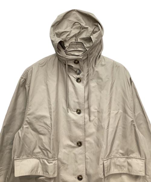 ZARA（ザラ）ZARA (ザラ) フーデッドコート グレージュ サイズ:Lの古着・服飾アイテム