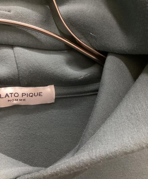 GELATO PIQUE HOMME（ジェラートピケ オム）GELATO PIQUE HOMME (ジェラートピケ オム) ポンチワンポイントパーカ グリーン サイズ:Mの古着・服飾アイテム