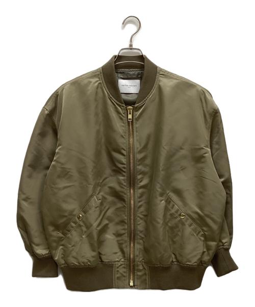 UNITED ARROWS TOKYO（ユナイテッドアローズトウキョウ）UNITED ARROWS TOKYO (ユナイテッドアローズトウキョウ) MA-1ジャケット グリーン サイズ:38の古着・服飾アイテム