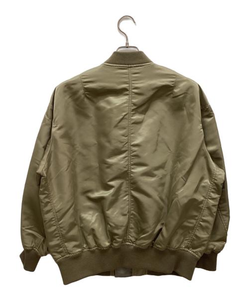 UNITED ARROWS TOKYO（ユナイテッドアローズトウキョウ）UNITED ARROWS TOKYO (ユナイテッドアローズトウキョウ) MA-1ジャケット グリーン サイズ:38の古着・服飾アイテム