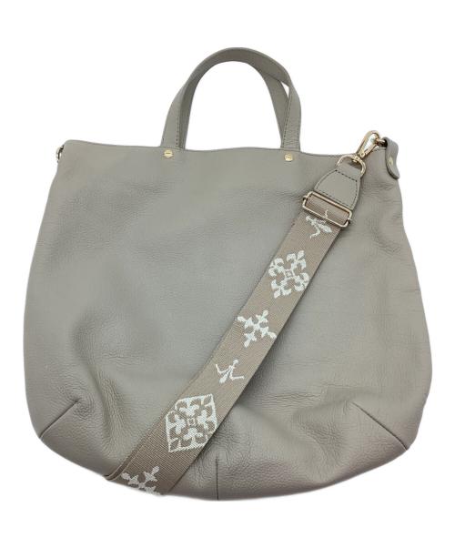 russet（ラシット）russet (ラシット) エンボスモノグラム２WAYトート ベージュの古着・服飾アイテム