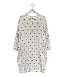 gelato pique（ジェラートピケ）の古着「長袖ワンピース」｜アイボリー