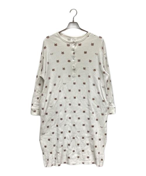 gelato pique（ジェラートピケ）gelato pique (ジェラートピケ) 長袖ワンピース アイボリー サイズ:ONE　SIZEの古着・服飾アイテム