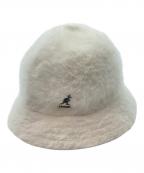 KANGOLカンゴール）の古着「バケットハット」｜クリームホワイト