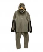 LONSDALE LONDONロンズデールロンドン）の古着「セットアップ」｜グレー×ブラック