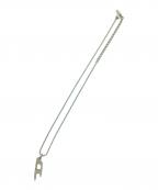 DIESELディーゼル）の古着「ロゴプレートネックレス」