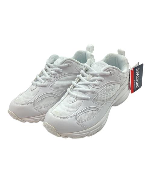 SPALDING（スポルディング）SPALDING (スポルディング) スニーカー ホワイト サイズ:24 未使用品の古着・服飾アイテム