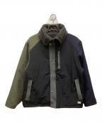 ）の古着「リバーシブルマウンテンジャケット」｜ブラック×グリーン