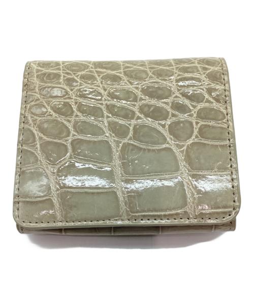 -（-）- (-) 2つ折り財布 グレーの古着・服飾アイテム
