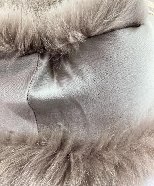 -（-）- (-) フォックスファーティペット ブラウンの古着・服飾アイテム