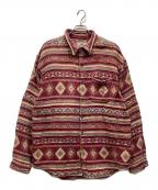 THE TERRITORY AHEADザ テリトリー アヘッド）の古着「シャツジャケット」｜レッド