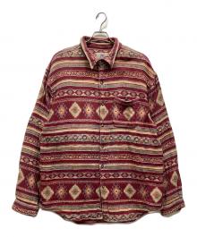 THE TERRITORY AHEAD（ザ テリトリー アヘッド）の古着「シャツジャケット」｜レッド