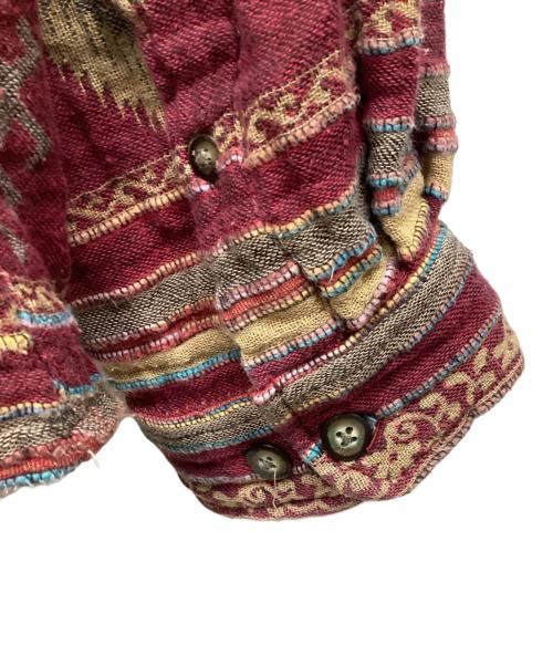 THE TERRITORY AHEAD（ザ テリトリー アヘッド）THE TERRITORY AHEAD (ザ テリトリー アヘッド) シャツジャケット レッド サイズ:XXLの古着・服飾アイテム