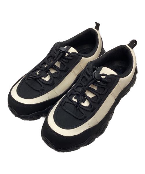 coen（コーエン）coen (コーエン) スニーカー ブラック×ホワイト サイズ:24.5の古着・服飾アイテム