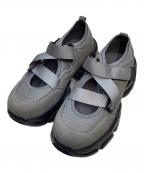 FREAK'S STOREフリークスストア）の古着「スニーカー」｜グレー×ブラック