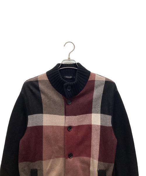 BLACK LABEL CRESTBRIDGE（ブラックレーベル クレストブリッジ）BLACK LABEL CRESTBRIDGE (ブラックレーベル クレストブリッジ) ニットカーディガン ブラック サイズ:Lの古着・服飾アイテム