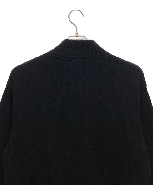 BLACK LABEL CRESTBRIDGE（ブラックレーベル クレストブリッジ）BLACK LABEL CRESTBRIDGE (ブラックレーベル クレストブリッジ) ニットカーディガン ブラック サイズ:Lの古着・服飾アイテム