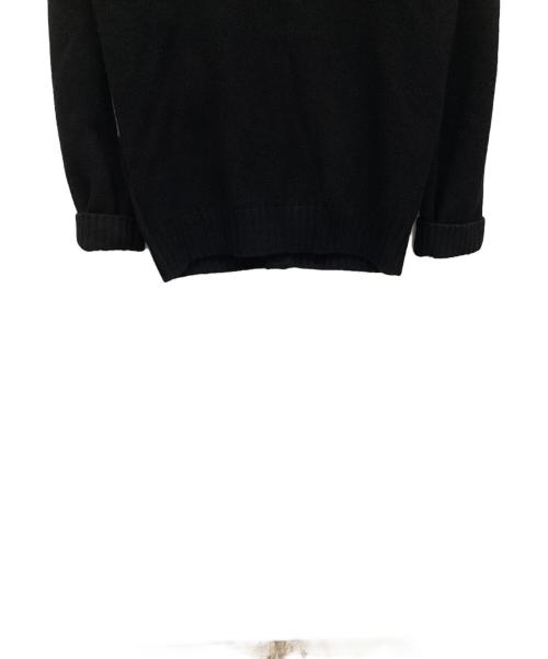 BLACK LABEL CRESTBRIDGE（ブラックレーベル クレストブリッジ）BLACK LABEL CRESTBRIDGE (ブラックレーベル クレストブリッジ) ニットカーディガン ブラック サイズ:Lの古着・服飾アイテム