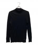 BLACK LABEL CRESTBRIDGEブラックレーベル クレストブリッジ）の古着「薄手ニット」｜ブラック