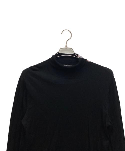 BLACK LABEL CRESTBRIDGE（ブラックレーベル クレストブリッジ）BLACK LABEL CRESTBRIDGE (ブラックレーベル クレストブリッジ) 薄手ニット ブラック サイズ:Lの古着・服飾アイテム