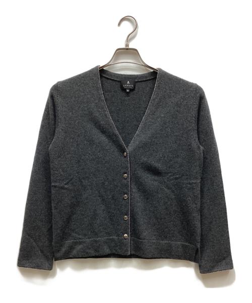 LANVIN COLLECTION（ランバンコレクション）LANVIN COLLECTION (ランバンコレクション) ニットカーディガン グレー サイズ:38の古着・服飾アイテム