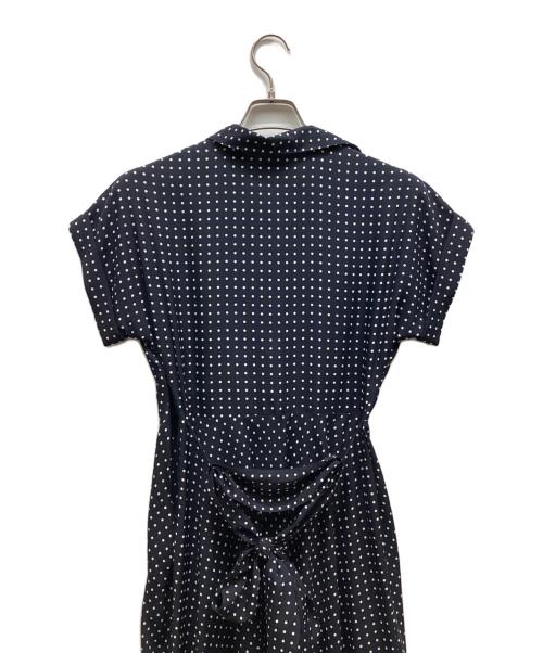LAUREN RALPH LAUREN（ローレンラルフローレン）LAUREN RALPH LAUREN (ローレンラルフローレン) ノースリーブワンピース ネイビーの古着・服飾アイテム