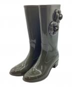 CHANELシャネル）の古着「レインブーツ」｜オリーブ