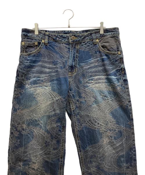 錦（ニシキ）錦 (ニシキ) デニムパンツ インディゴ サイズ:38 未使用品の古着・服飾アイテム
