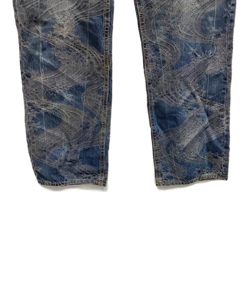 錦（ニシキ）錦 (ニシキ) デニムパンツ インディゴ サイズ:38 未使用品の古着・服飾アイテム