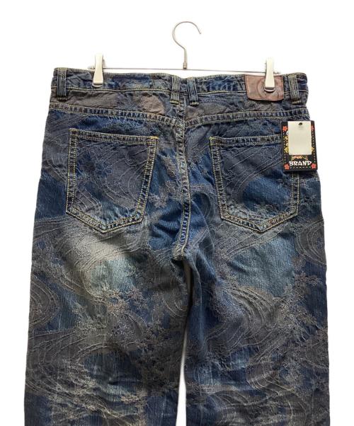 錦（ニシキ）錦 (ニシキ) デニムパンツ インディゴ サイズ:38 未使用品の古着・服飾アイテム