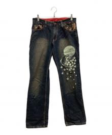 INFINITY（インフィニティ）の古着「デニムパンツ」｜インディゴ